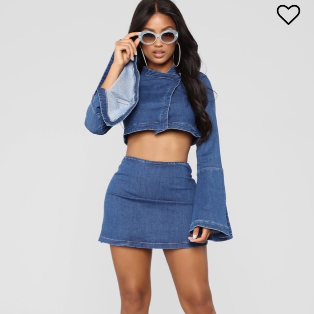 Fashion Nova Jean Set